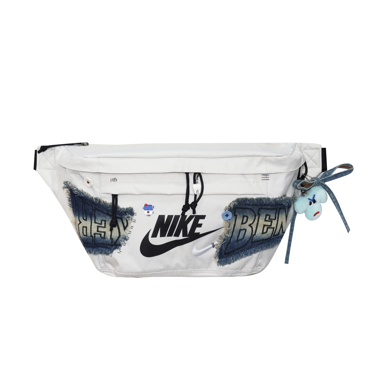 

Nike Тканевая поясная сумка, фанни пак Regular Unisex Light Bone, Light Bone