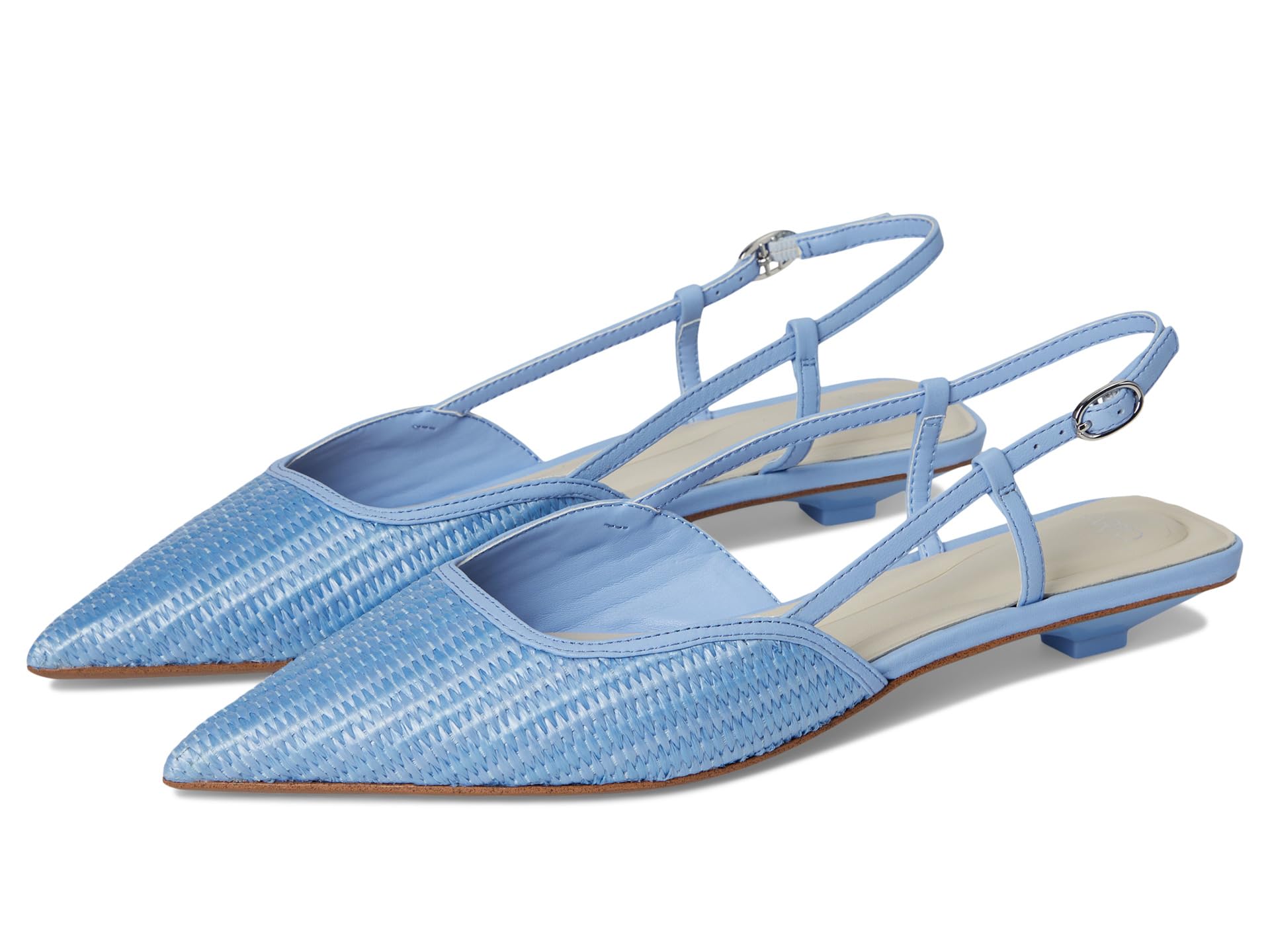 Балетки Franco Sarto Pheby Slingback Shoes, Denim Blue