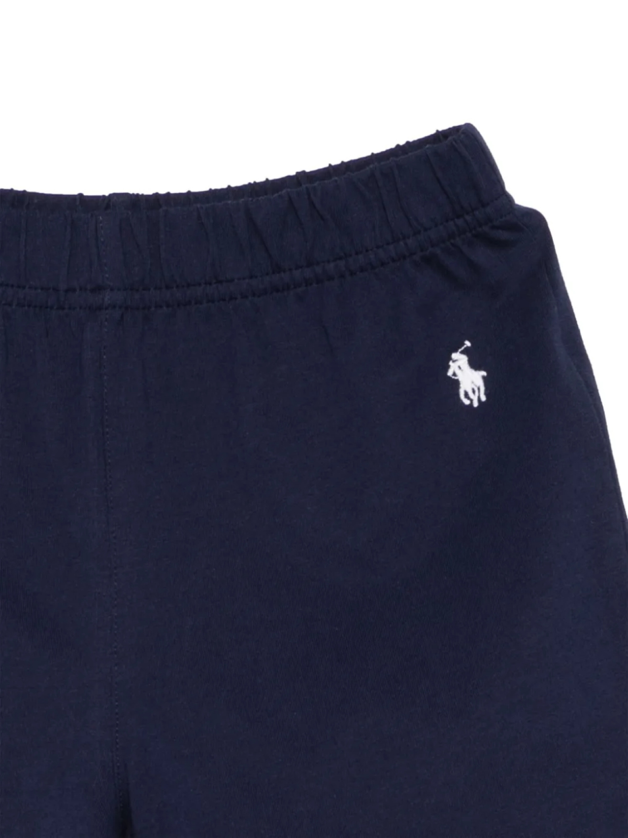 POLO RALPH LAUREN KIDS Комплект из шорт и рубашки с вышивкой Polo Pony, синий — фото 3