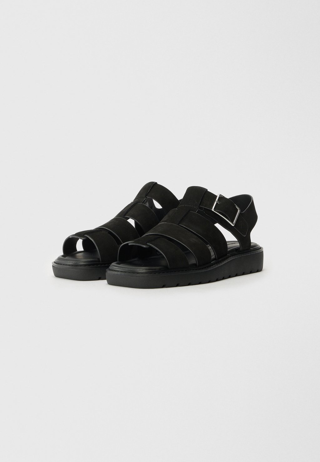 Сандалии с манжетой на щиколотке FISHERMAN - Sandals Calvin Klein Jeans, черный — фото 2