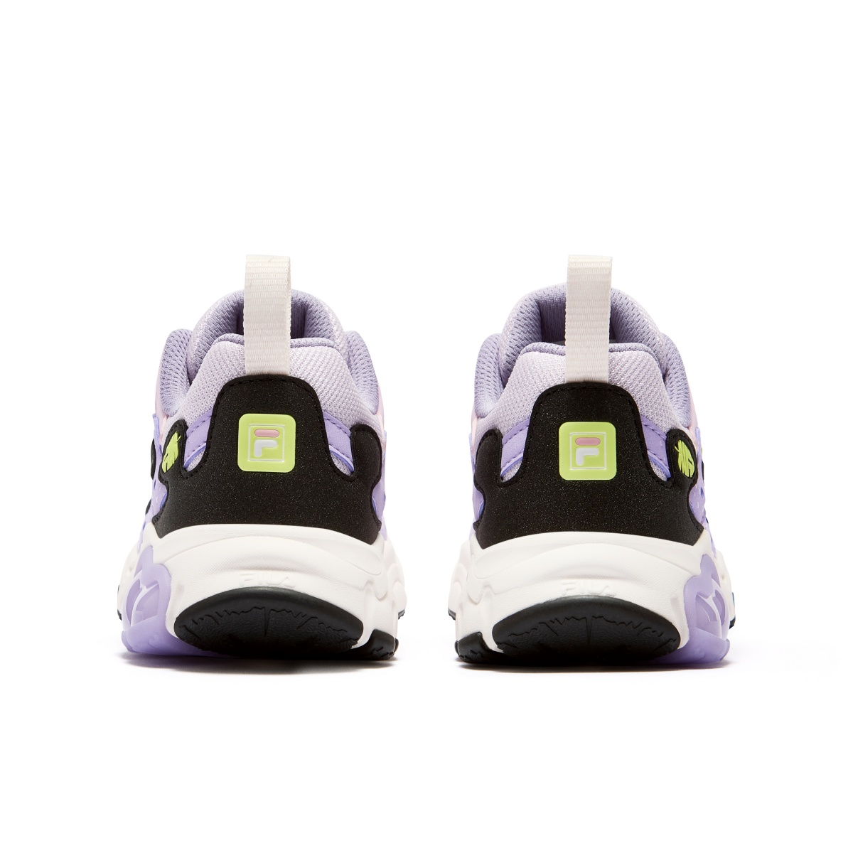 Детская повседневная обувь Heritage FHT для дошкольников FILA KIDS, синий/фиолетовый/белый — фото 4