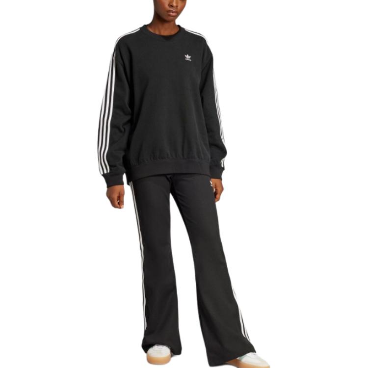 Adidas Originals Футболка худи женская черная FW24 — фото 4