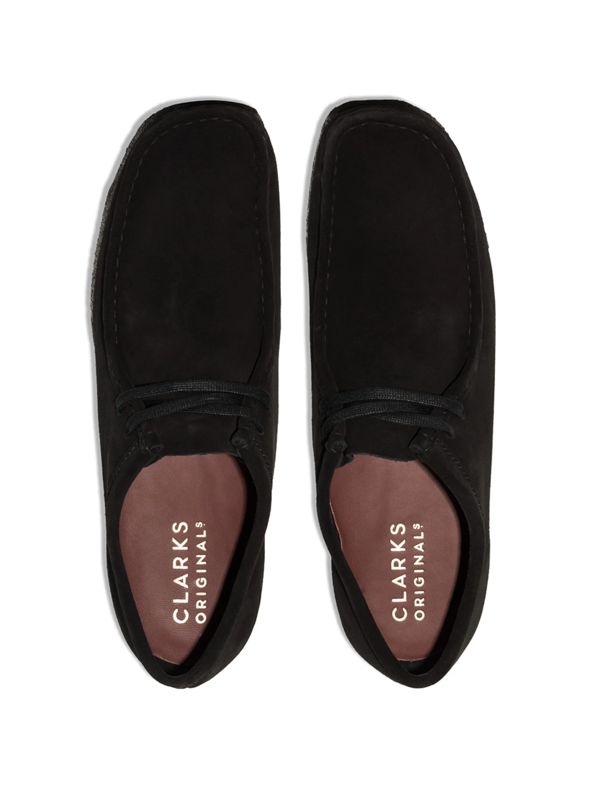 Туфли Wallabee на шнуровке Clarks Originals, черный — фото 4