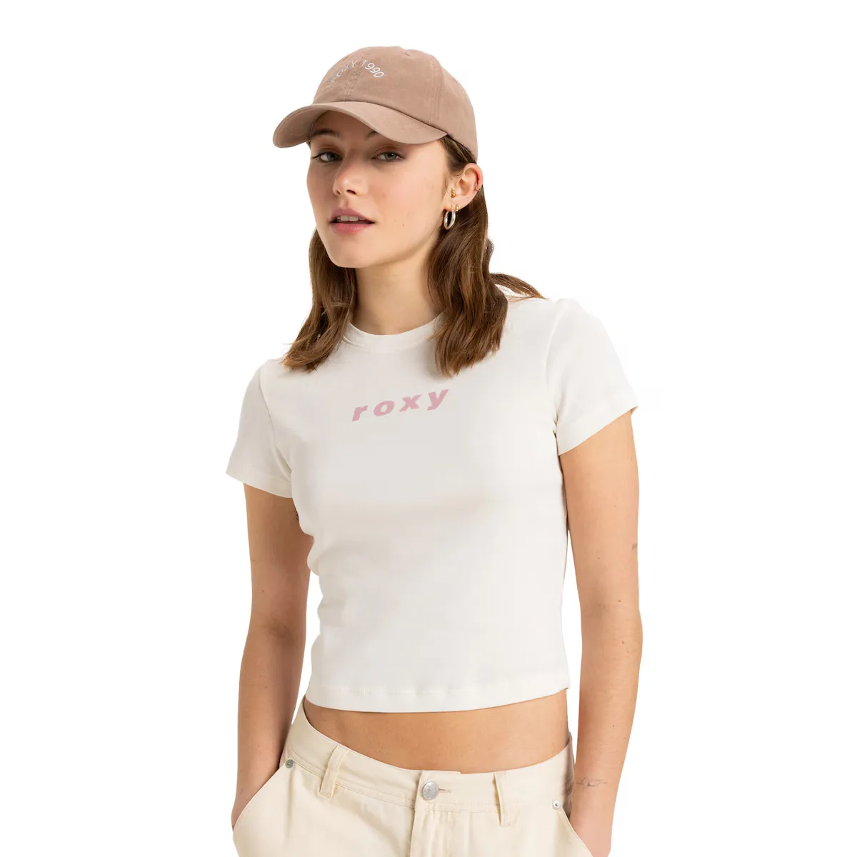 

Женская футболка Beach Love Roxy, белый