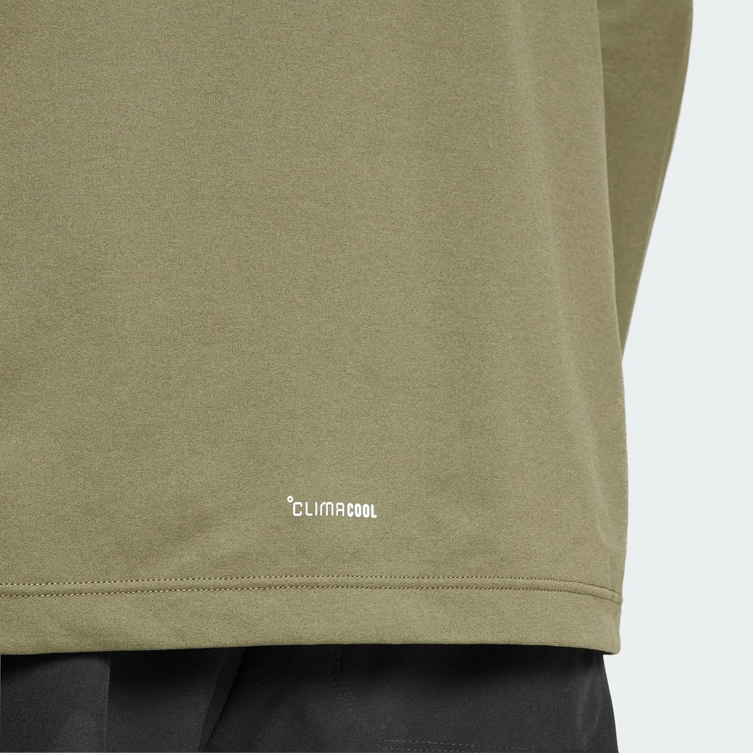Мужская футболка с длинным рукавом adidas Terrex Multi Half Zip, цвет Olive Strata — фото 4