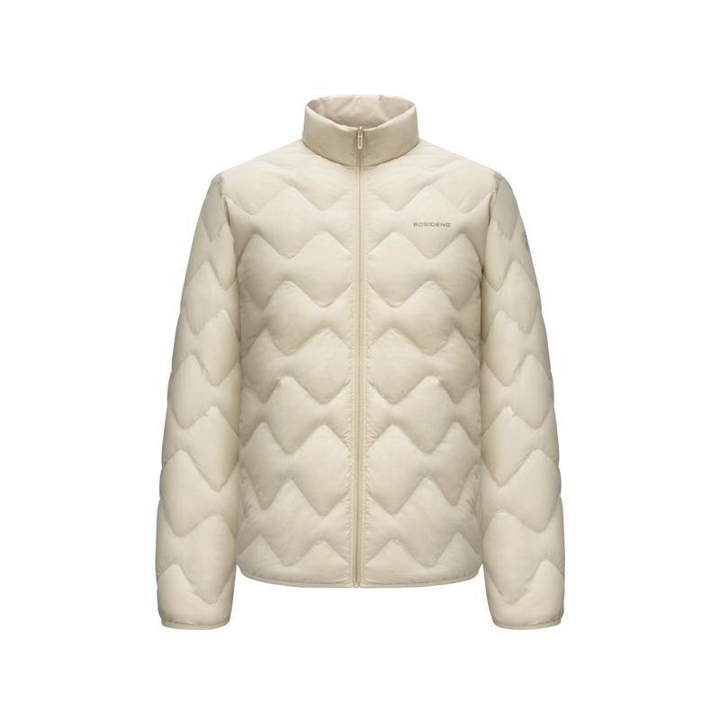 

BOSIDENG Мужская утепленная куртка с легким пухом, Almond Beige 7279