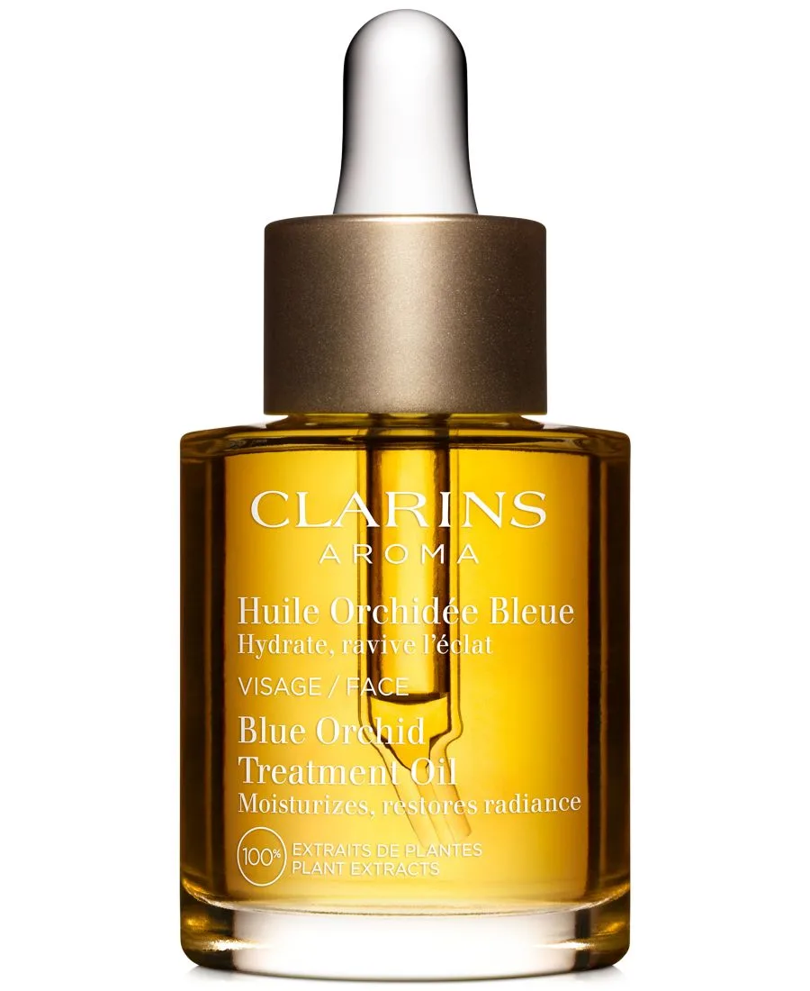 Масло для лица Clarins — Blue Orchid Radiance & Hydrating Face Treatment Oil