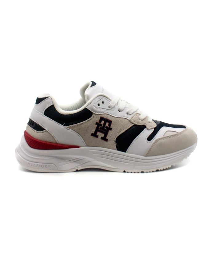 

Эффектные кожаные кроссовки Tommy Hilfiger, белый