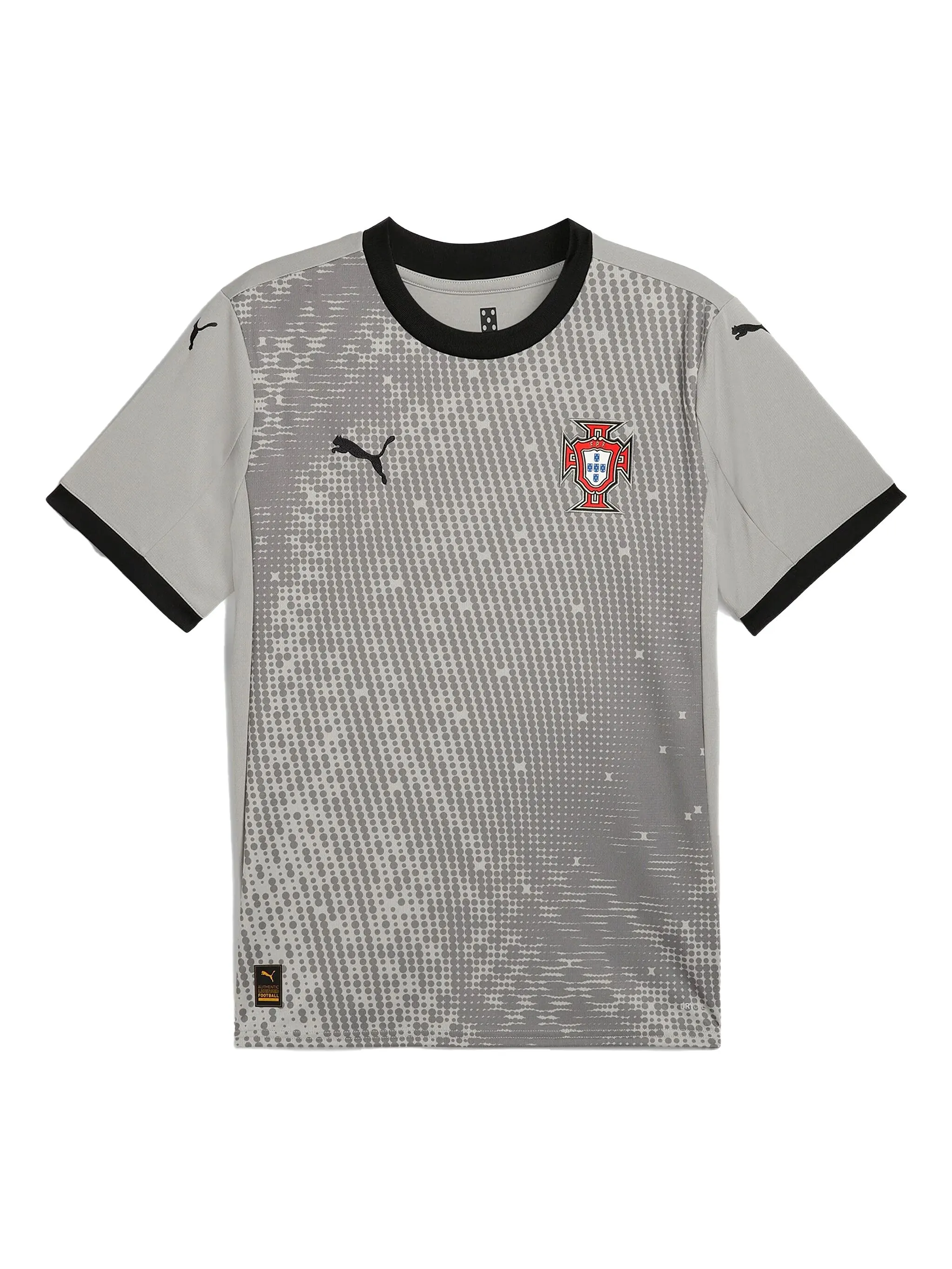 

Футболка Portugal 2025 Goalkeeper Puma, серый