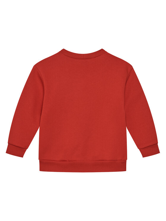 Толстовка обычного кроя 3J73G10GN United Colors Of Benetton, красный — фото 2