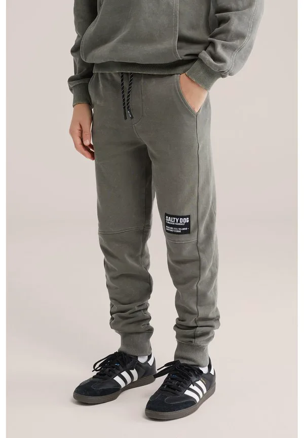 Спортивные штаны соленой собаки We Fashion, Olive Green — фото 2