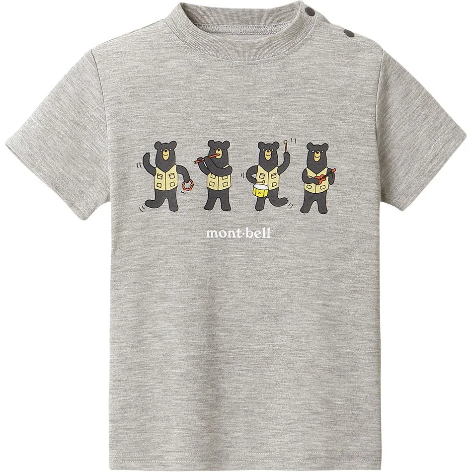Футболка детская MONTBELL Light Gray/HCH