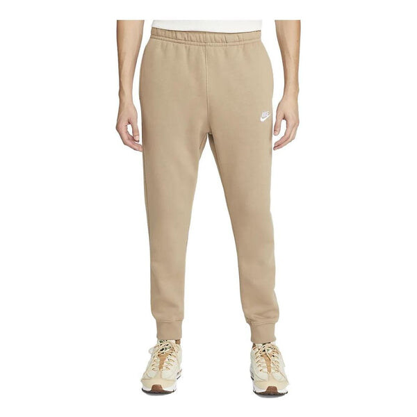 

Брюки sportswear club fleece sweatpants 'kahki' Nike, мультиколор