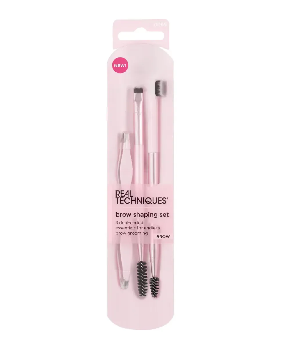 Подарочный набор Brow Shaping для придания формы бровям Real Techniques