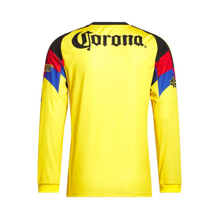 Джерси adidas Club América 25/26 Long Sleeve Home Jersey, Yellow — фото 2