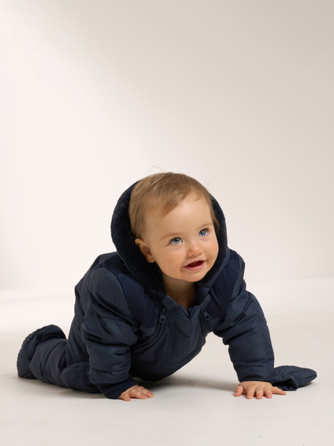 

Зимний комбинезон Truly Baby на подкладке из искусственного меха, Midnight