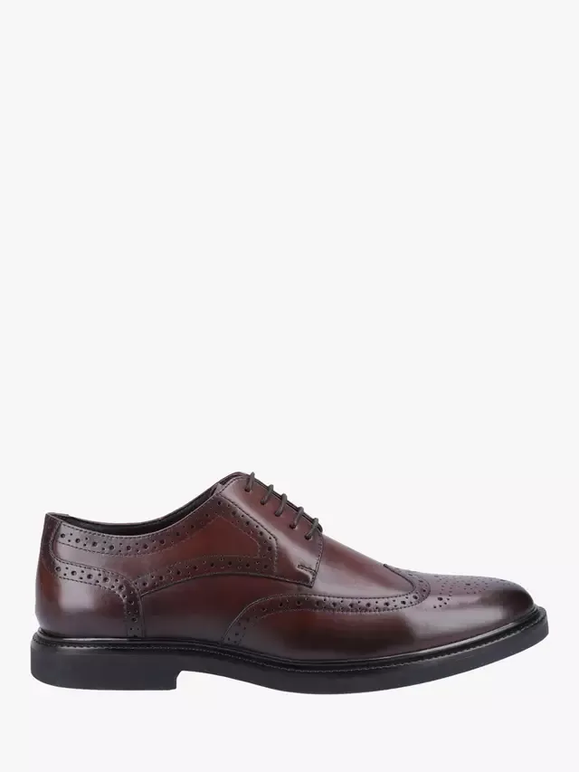 Кожаные броги Кингстон Hush Puppies, Chocolate