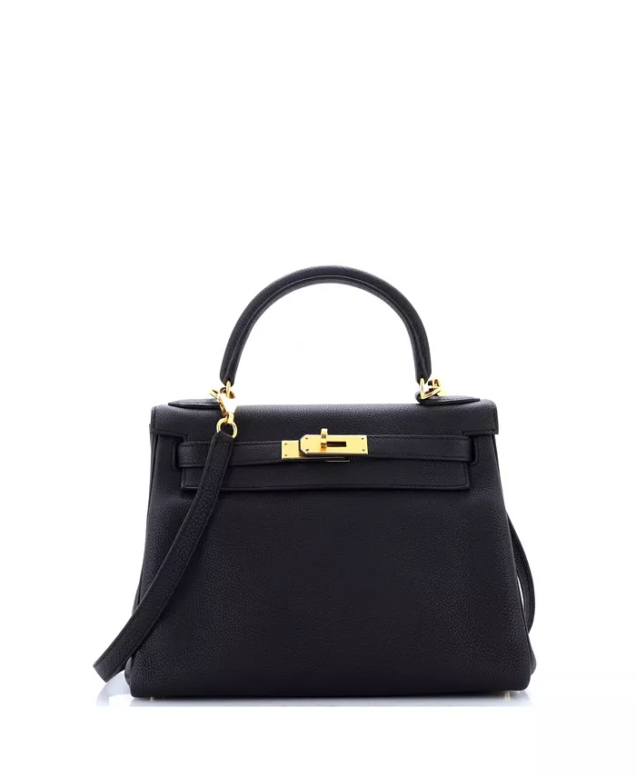 

Сумка Kelly 28, черная Togo с золотой фурнитурой Pre-Owned HERMÉS, черный
