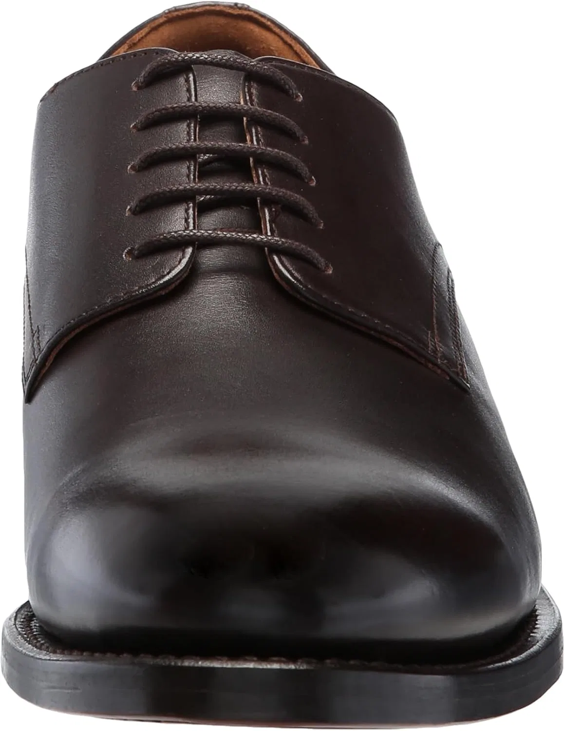 Оксфорды из натуральной кожи Allen Edmonds, каштановый — фото 2