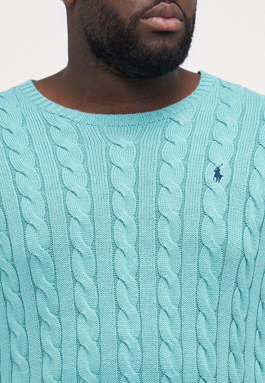 

Джемпер DRIVER LONG SLEEVE Polo Ralph Lauren Big & Tall, бирюзовый