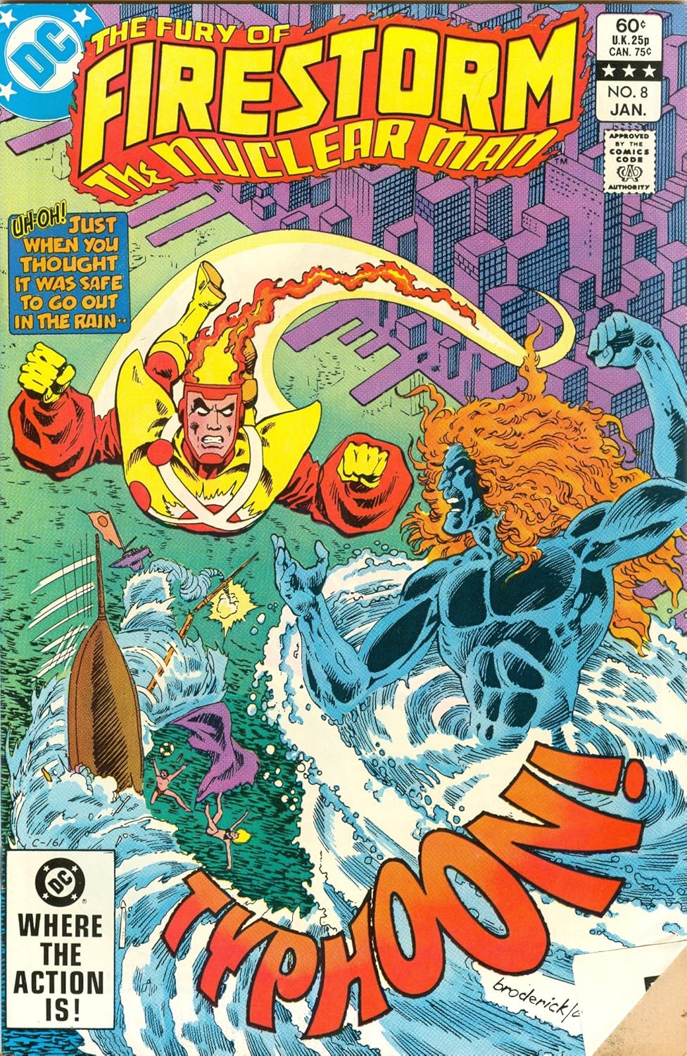 

The Fury of Firestorm: The Nuclear Man - Vol. 2, No. 8, January 1983 (DC Comics)