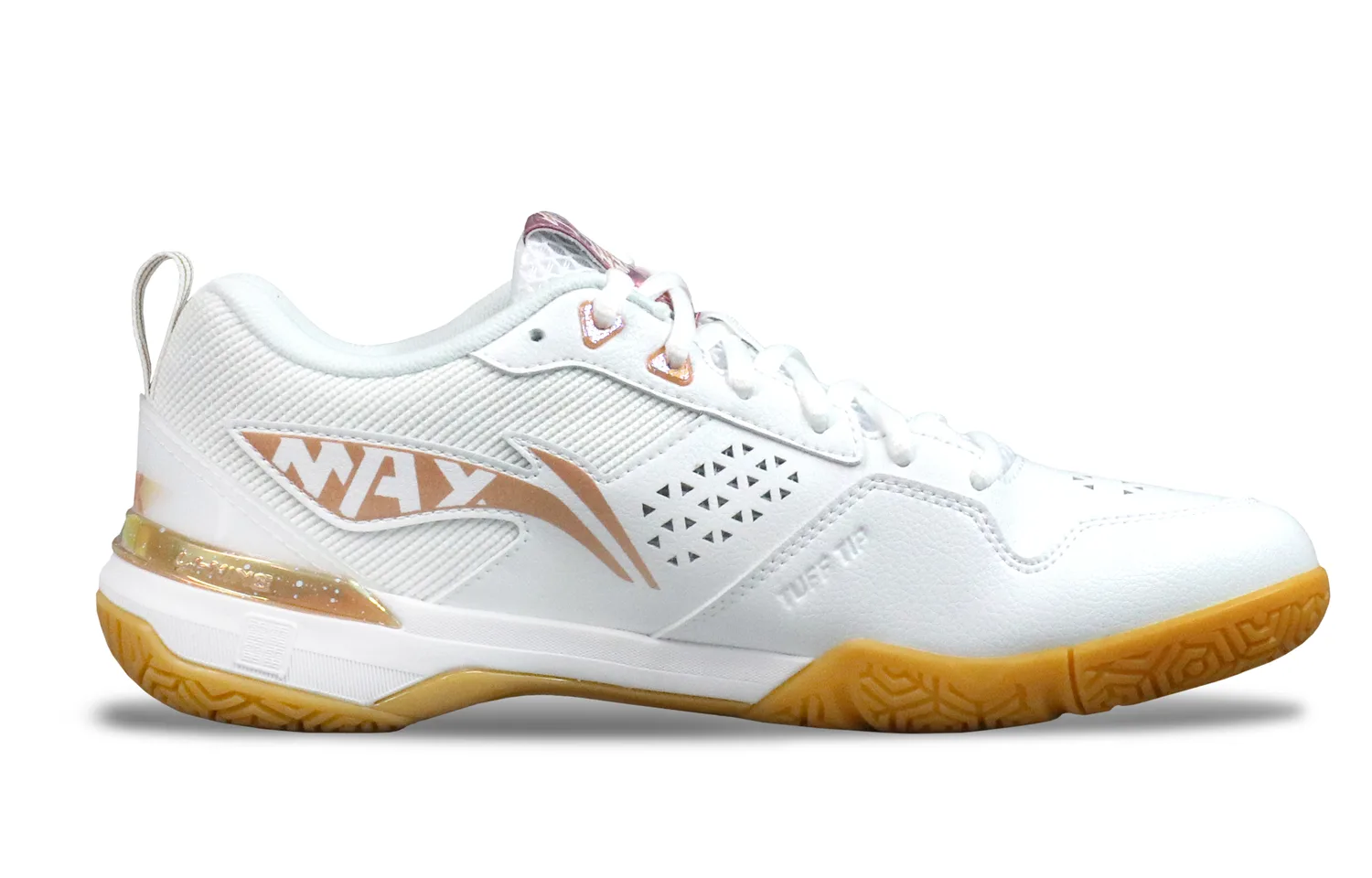 Кроссовки для бадминтона Li-Ning Blade Max с амортизацией и износостойкой подошвой, унисекс, бело-синие — фото 4