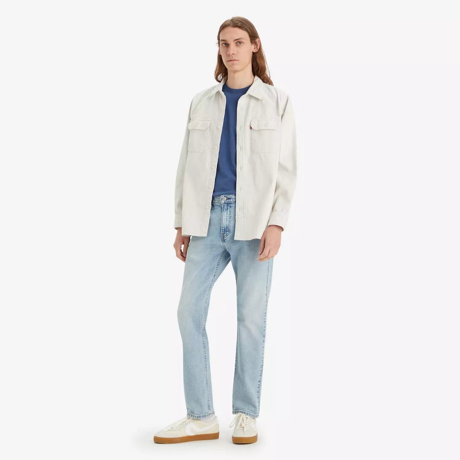 

Мужские джинсы зауженного кроя 502 Levi's, цвет Only Wish - Light Wash - Stretch