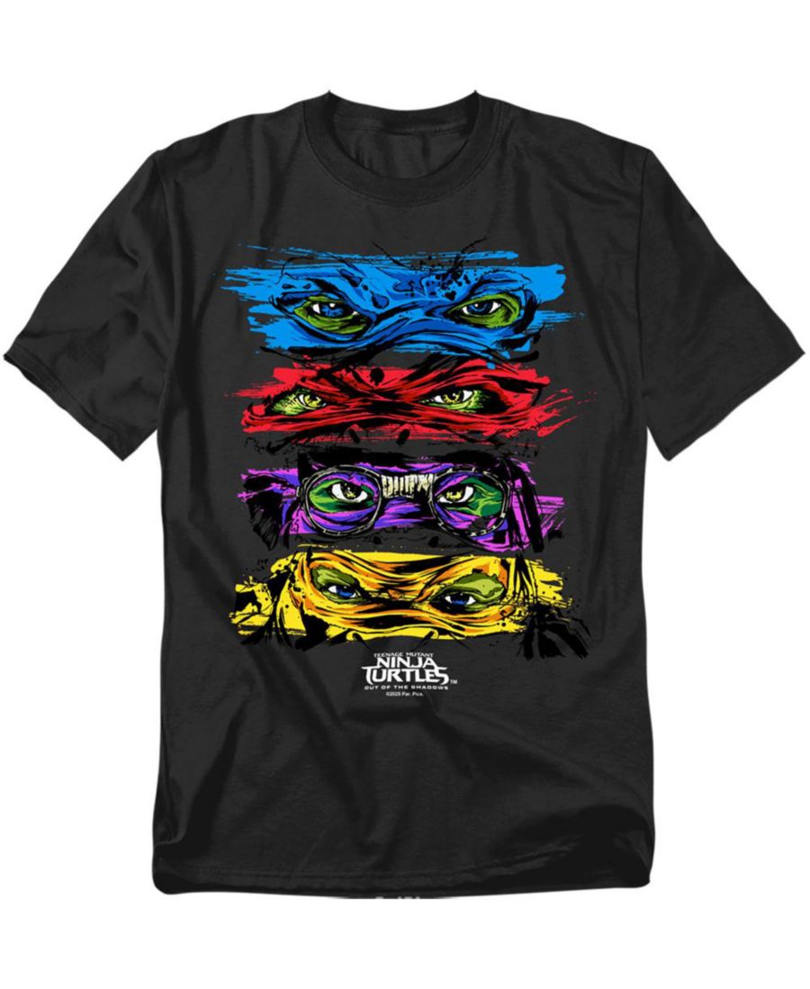 

Футболка Big & Tall Out Of The Shadows Group Stacked Masks TEENAGE MUTANT NINJA TURTLES, Black, Черный, Футболка Big & Tall Out Of The Shadows Group Stacked Masks TEENAGE MUTANT NINJA TURTLES, Black