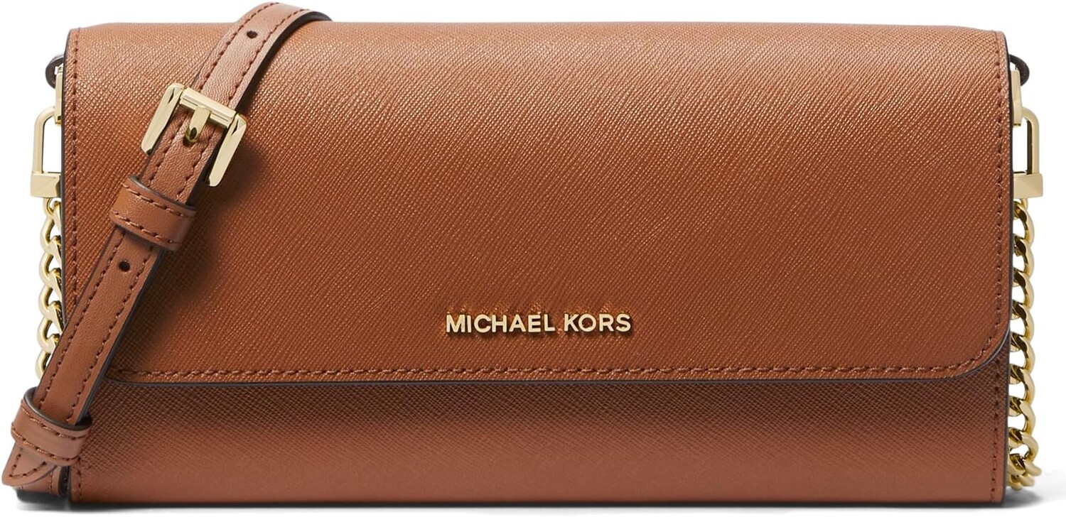 

Сумка кросс-боди MICHAEL Michael Kors Jet Set Large Wallet On A Chain Crossbody, цвет Luggage