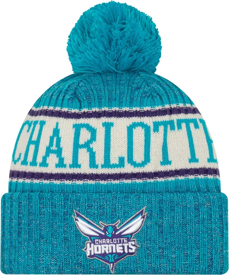 

Мужская спортивная вязаная шапка New Era Charlotte Hornets