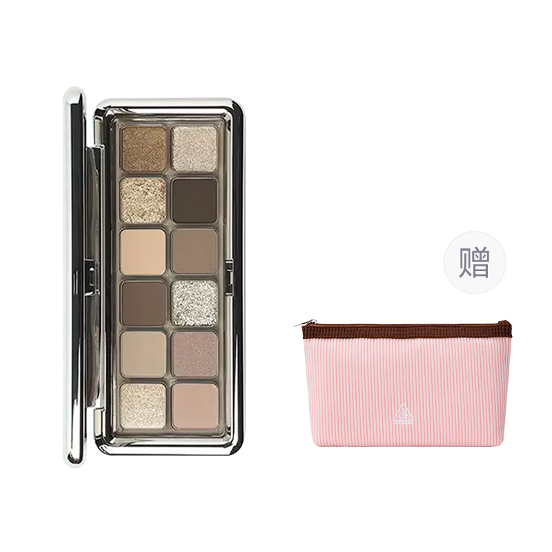 

Тени для век в земляных тонах, легко растушевываются, шиммер и мат, 12 цветов 3CE