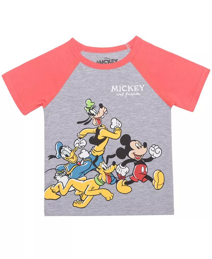 

Футболка с коротким рукавом для малышей Mickey Mouse, серый