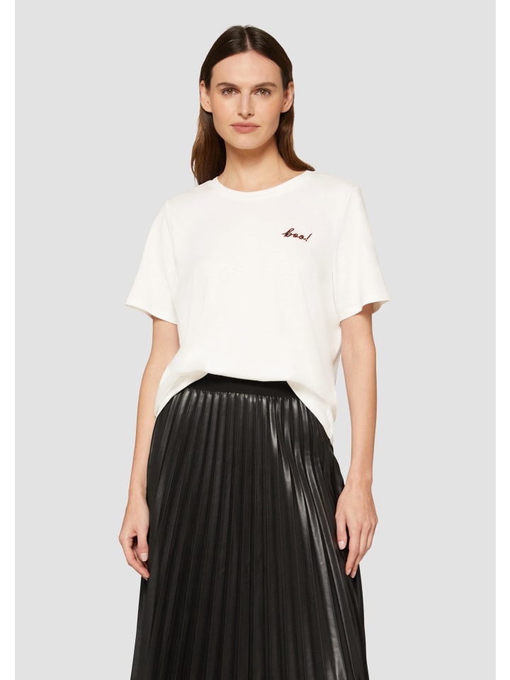 

Футболка s.Oliver T-Shirt kurzarm, кремовый