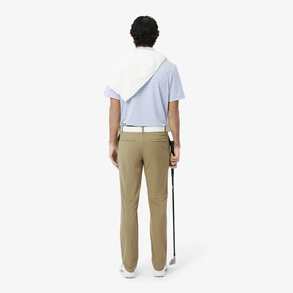 Мужские брюки Commuter бежевые от Lacoste — фото 3