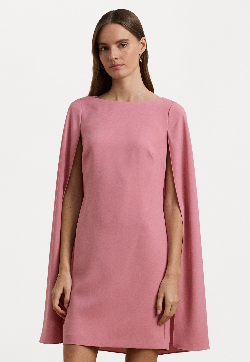 

Коктейльное/вечернее платье CAPE GEORGETTE COCKTAIL DRESS Lauren Ralph Lauren Petite, светло-розовый