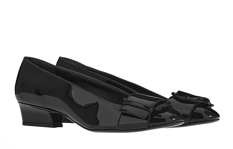 Женская повседневная обувь женская черная Ferragamo — фото 3
