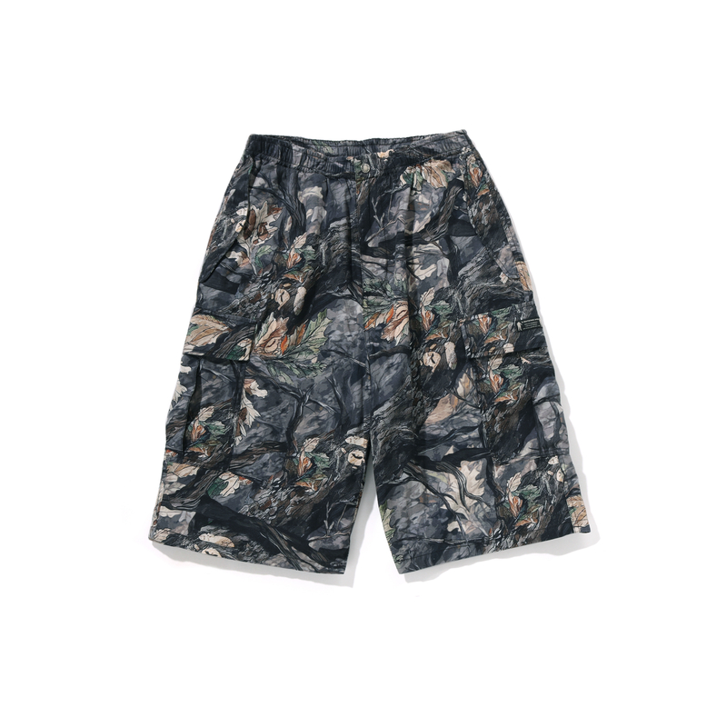 

Короткие шорты карго мужские A BATHING APE, коричневый