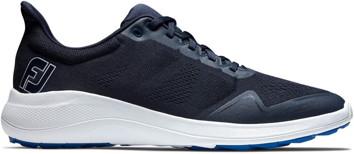 Мужские гольф-кроссовки FootJoy FJ Flex прошлых сезонов, темно-синий/белый/синий — фото 2