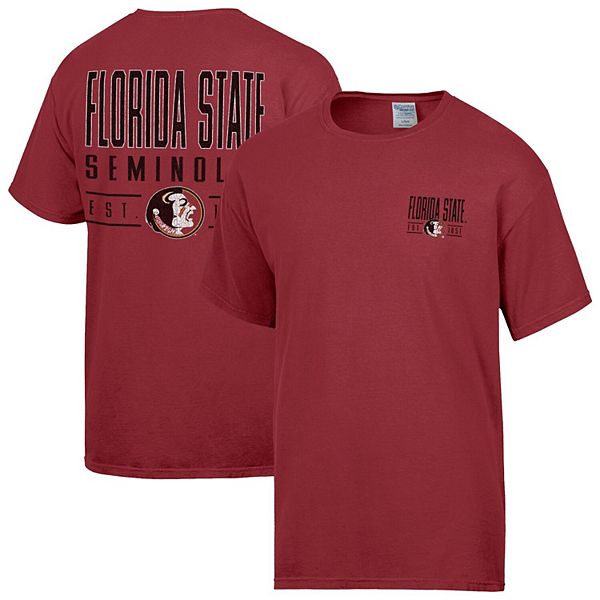 

Мужская футболка garnet florida state seminoles big name Comfortwash