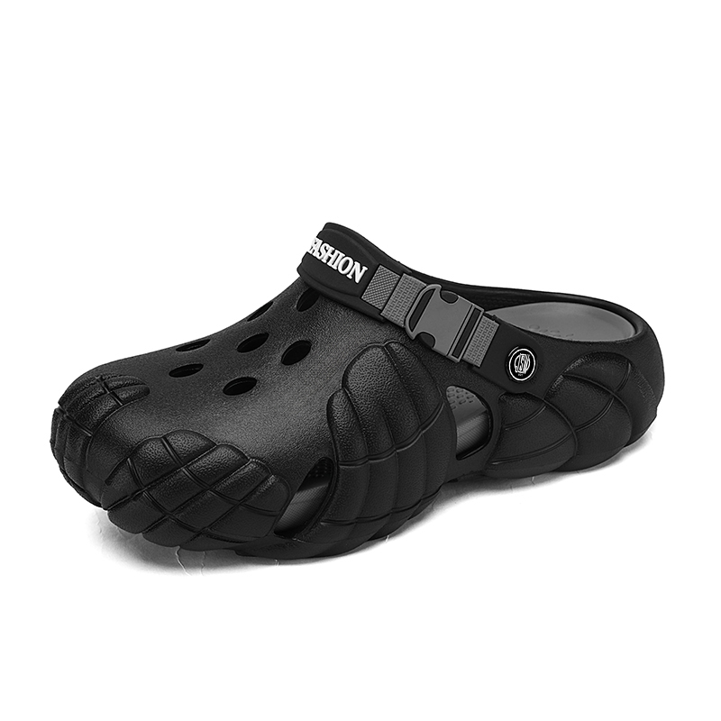 

JEANSWEST Клоги унисекс черно-серые, цвет Black Gray