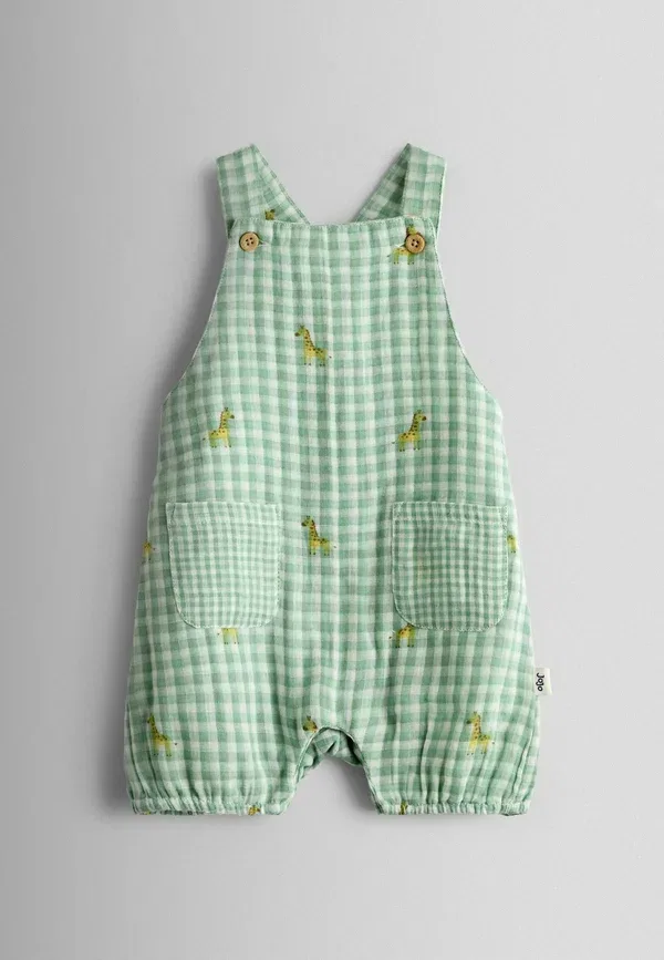 Комбинезон и боди Regular fit, Jojo Maman Bébé, зелёный жираф — фото 2