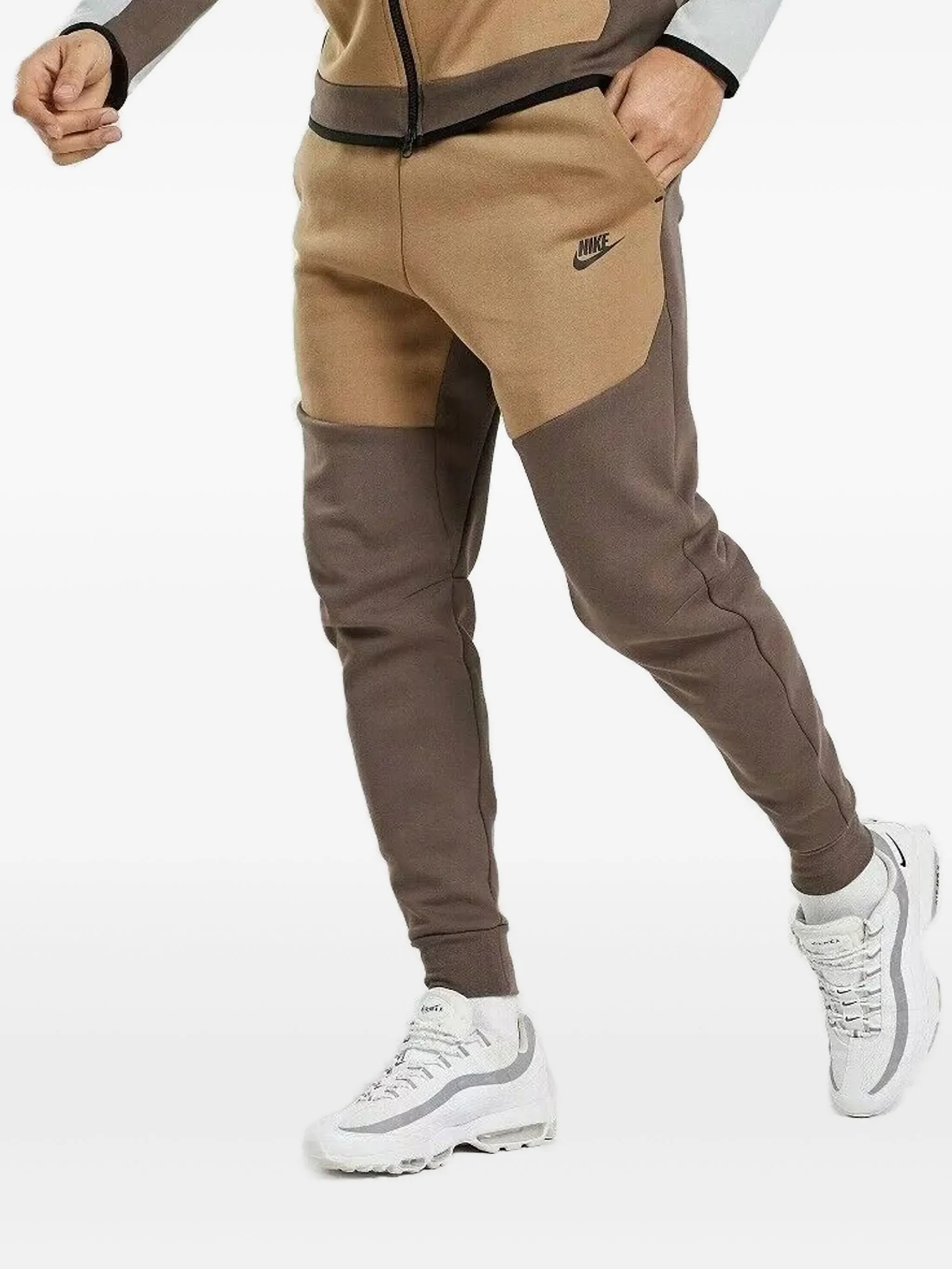 Джоггеры Sportswear Tech Fleece Nike, коричневый — фото 2
