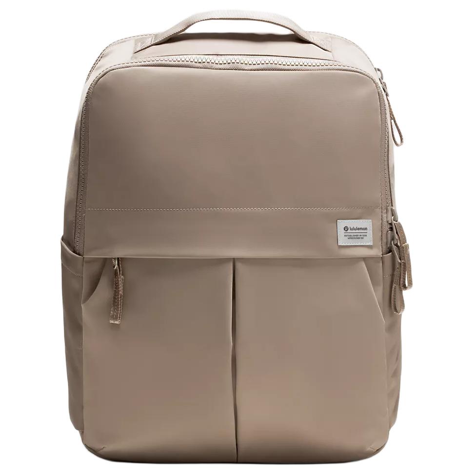

Lululemon Полиэстеровый рюкзак унисекс цвета хаки, Khaki
