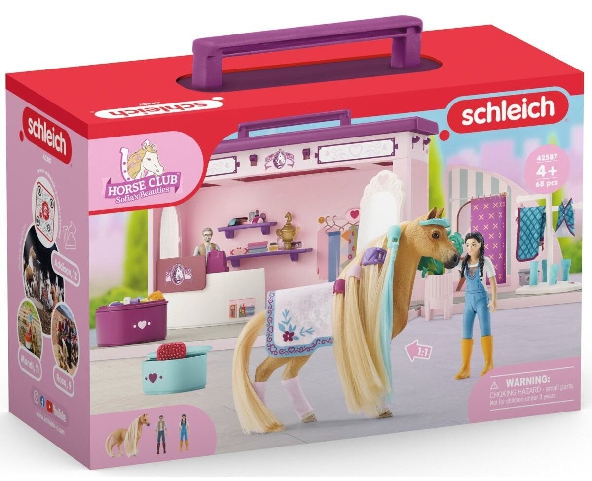 

Schleich, статуэтка, Folding Horse Shop, 42587