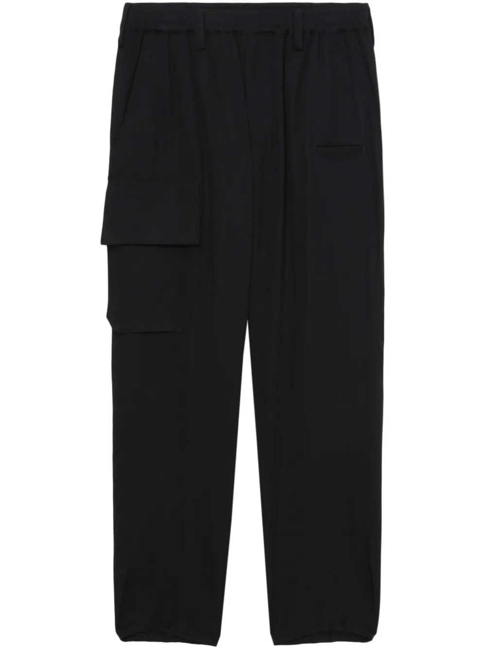 

Прямые брюки карго Yohji Yamamoto, черный
