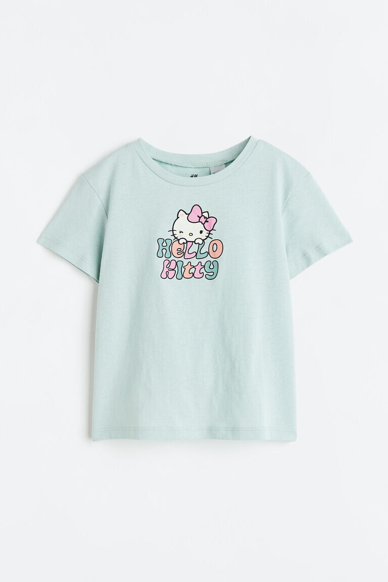 

Футболка с принтом H&M, зеленый