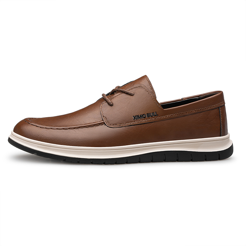 

XIMO BULL Мужские повседневные туфли коричневые, цвет Brown