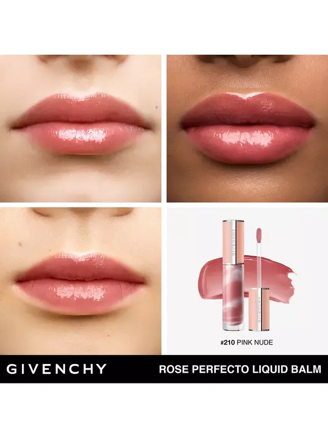 Бальзам для губ Givenchy — Жидкий Rose Perfecto , Pink Nude — фото 4