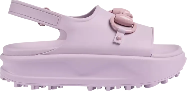 Кроссовки Gucci Wmns Horsebit Flatform Sandal 'Light Pink', розовый