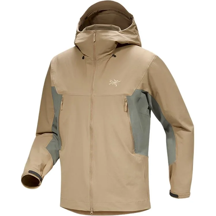 Мужская куртка soft shell SERRATUS Arcteryx, Sandstone Brown/Canvas